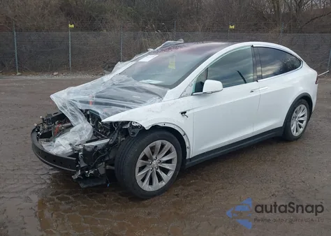 2020 Tesla Model X Long Range Dual Motor All-Wheel Drive/Long Range Plus Dual Motor All-Wheel Drive from USA, damaged, VIN 5YJXCDE21LF298541